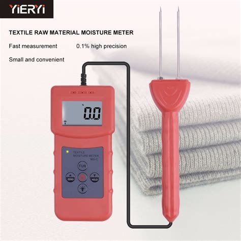 Yarn Cotton Moisture Meter commercial|textile moisture meters.